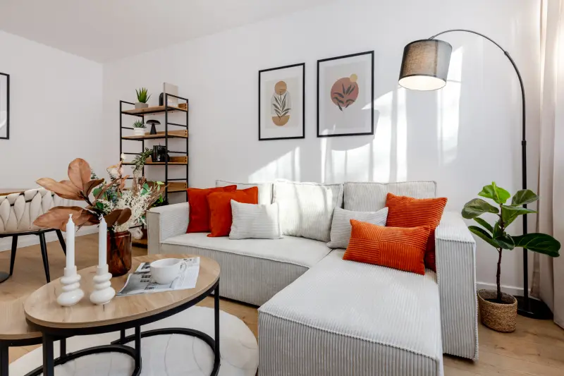 Home Staging Bieszczadzka — wnętrze przygotowane do sprzedaży