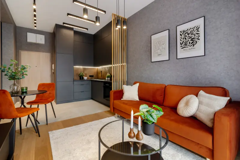 Aranżacja Wnętrz Madalińskiego — zaaranżowane wnętrze po home stagingu
