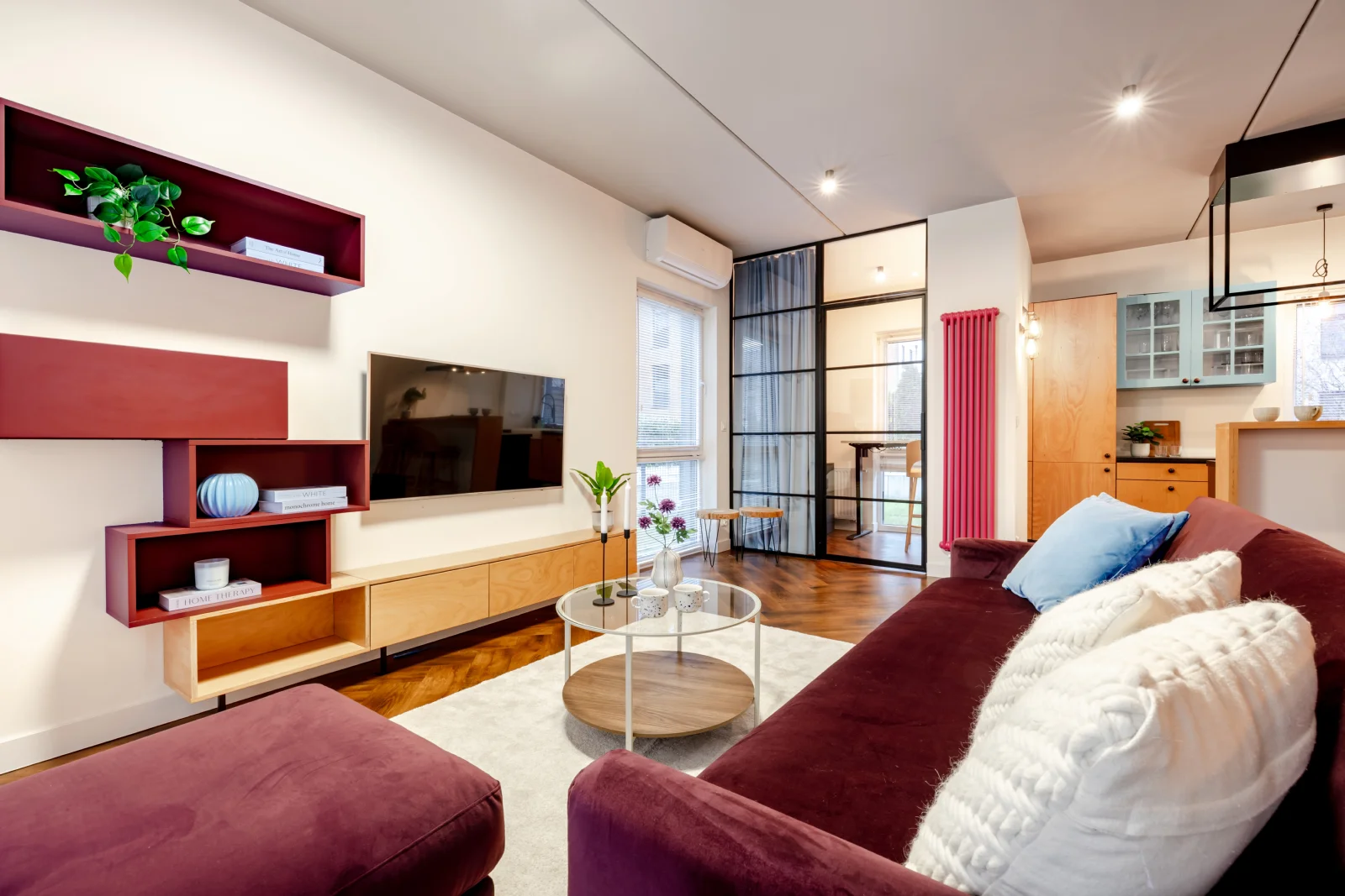 Odświeżenie mieszkania na Barskich — home staging, efekt metamorfozy wnętrza
